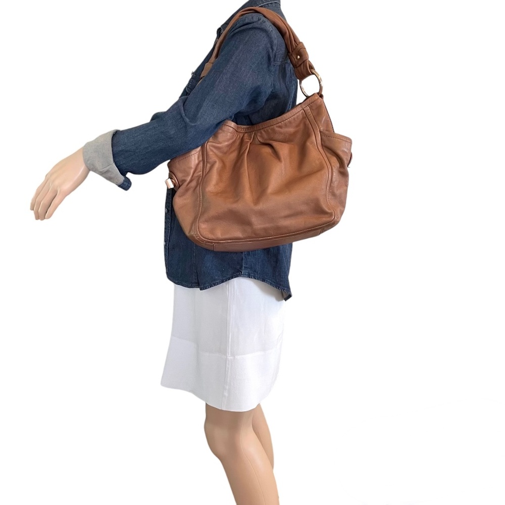 Coach Parker Cinnamon Rose Gold Shoulder Bag 13412 - Picture 2 of 12